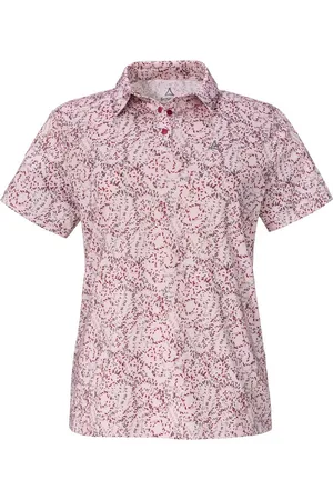 Schöffel Poloshirt Polo Shirt Style Todra WMS BLUSH - Verkäufer: Intersport Drucks
