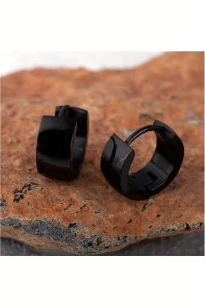 etNox Klappcreolen Männerschmuck Creolen Ohrringe: Edelstahl Klappcreolen - Verkäufer: Order & Smile