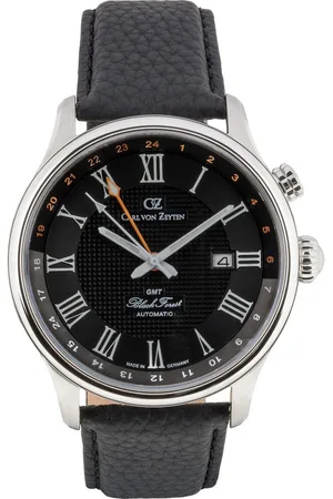 CARL VON ZEYTEN Automatikuhr Rench CVZ0087BKS, Armbanduhr, Herrenuhr, Made in Germany, Mechanische Uhr, Datum,analog