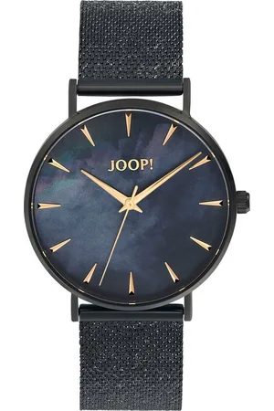 JOOP! Quarzuhr 2027243 2036606, Armbanduhr, Damenuhr, Edelstahlarmband, wasserabweisend bis 5 bar