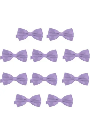 DonDon Fliege Schleifen 12 x 6 cm Junggesellenabschied (Packung, 10-St) bereits gebunden, verstellbar, Seidenlook, 10er-Set - Verkäufer: urban-styles