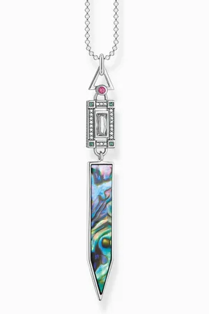 Thomas Sabo Kette mit Anhänger Abalone Perlmutt - Verkäufer: No.1 Topseller