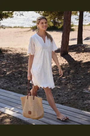 HAJO Sommerkleid Kleid mit Lochstickerei - Verkäufer: Mode