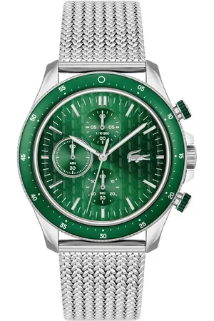 Lacoste Chronograph NEO HERITAGE 2011255, Quarzuhr, Armbanduhr, Herrenuhr, Stoppfunktion, Edelstahlarmband