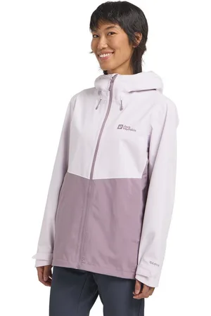 Jack Wolfskin Funktionsjacke WEILTAL 2L JKT W Kapuze: fest mit der Jacke verbunden