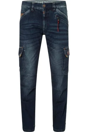 Timezone Cargohose Regular Roger rough navy wash - Verkäufer: gerrys house of style
