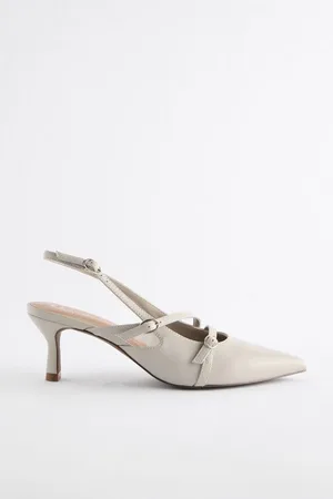 Next Forever Comfort® Leder-Slingbacks mit Schnallen Slingpumps (1-tlg) - Verkäufer: Germany GmbH