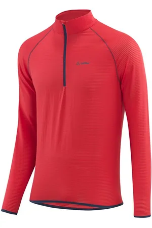 Löffler Funktionsshirt M MIDLAYER TECHFLEECE RED/DEEP WATER - Verkäufer: Schuhe und Sport Klausmann