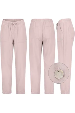 Eight2Nine Chinos Damen Leinen Hose Leinenhose Regular Freizeithose Sommer - Verkäufer: fashion-victim-style