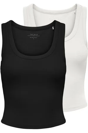 ONLY Tanktop ONLEASY S/L TANK TOP JRS 2 PACK (Set, 2-tlg)