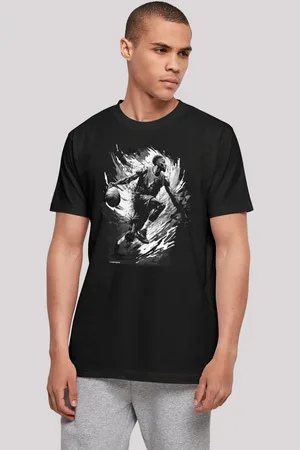 F4NT4STIC T-Shirt Basketball Splash Sport UNISEX Print