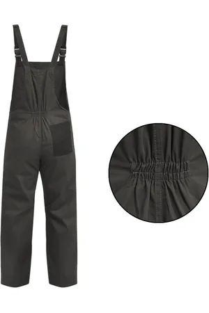vidaXL Leinenhose Herren Latzhose Arbeitshose Größe XXL Grau - Verkäufer: Traumpreisfabrik
