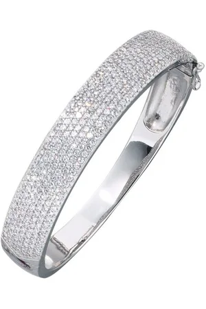 Jobo Armreif, 925 Silber mit Zirkonia