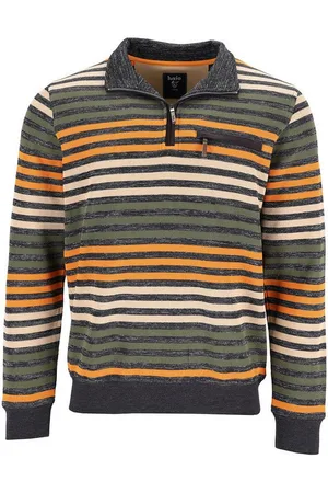 HAJO Sweatshirt Geringeltes Sweatshirt in Effektgarn - Verkäufer: Mode