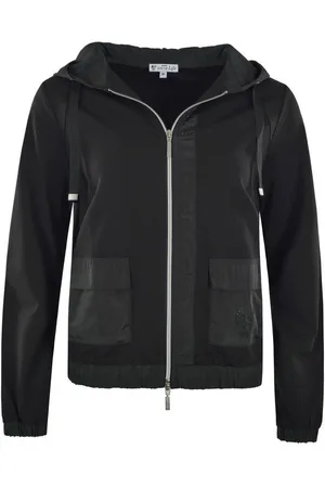 HAJO Kurzjacke Damen Sweatjacke mit Taftkapuze - Verkäufer: Mode