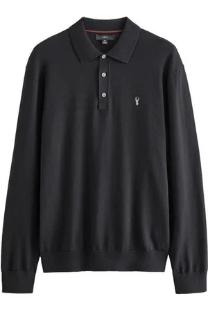 Next Langarm-Poloshirt Langärmeliges Regular Fit Poloshirt aus Strick (1-tlg) - Verkäufer: Germany GmbH