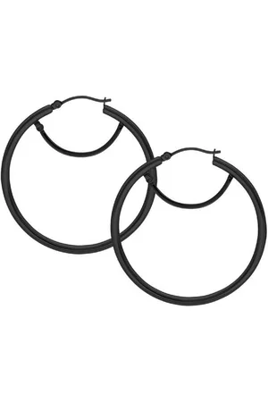 Wildcat Paar Creolen Basic Hoops with Hinge 45 MM (Set), Hochglanzpoliert - Verkäufer: