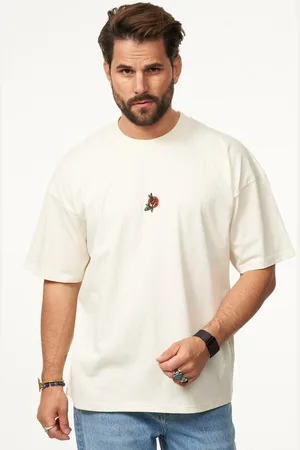 Soul Star T-Shirt mit Stickerei Herren Oversize-Fit Kurzarm Shirt mit Rundhals-Ausschnitt - Verkäufer: STYLE DIVISION