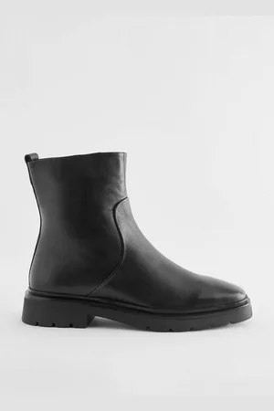 Next Forever Comfort® eckige Stiefeletten aus Leder Stiefelette (1-tlg) - Verkäufer: Germany GmbH