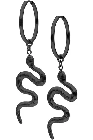 Wildcat Paar Creolen Big Snake Hoops, Hochglanzpoliert,Wasserfest - Verkäufer: