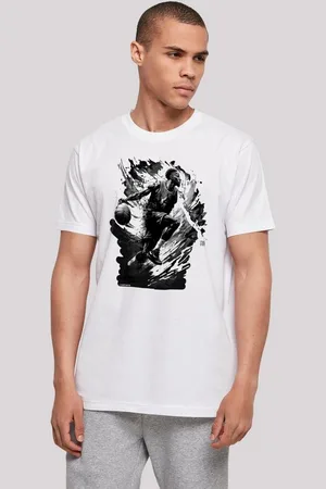 F4NT4STIC T-Shirt Basketball Splash Sport UNISEX Print