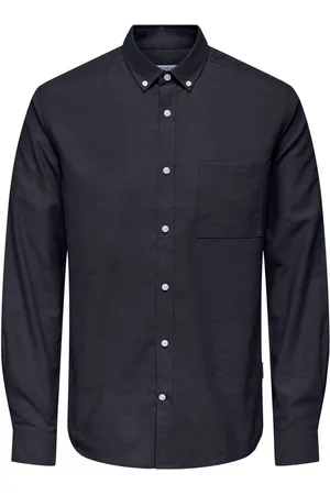 Only & Sons Langarmhemd ONSALVARES SLIM LS OXFORD SHIRT OTL