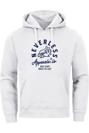 Neverless Hoodie Hoodie Herren Adler Print Aufdruck Eagle Motiv Schrift - Verkäufer: Akowi