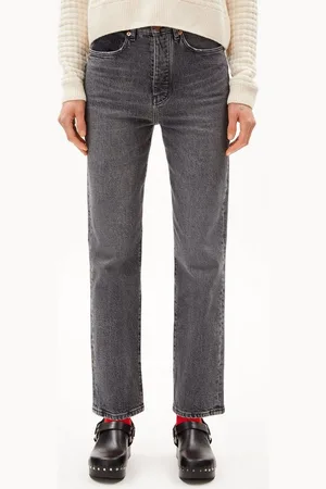 Armedangels Straight-Jeans AAIKALA Damen (Comfort-Stretch, 1-tlg., Regular Fit) gloomy - Verkäufer: