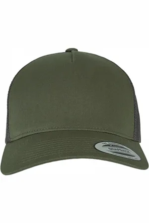 Flexfit Trucker Cap 5-Panel Retro Trucker Cap, Obermaterial aus Baumwoll-Twill - Verkäufer: Rexlander