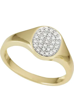 Firetti Fingerring Schmuck Geschenk Gold 333 Damenring Goldring Fantasie bicolor, mit Brillanten