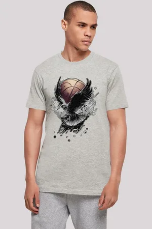 F4NT4STIC T-Shirt Basketball Adler Print