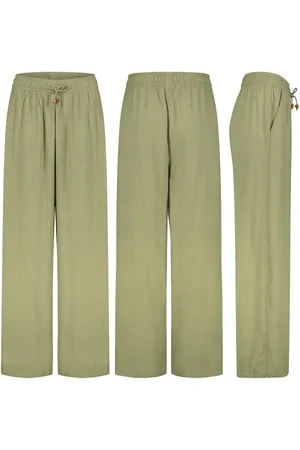 Eight2Nine Chinos Damen Leinen Hose Leinenhose Regular Freizeithose Sommer - Verkäufer: fashion-victim-style