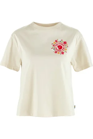 Fjällräven T-Shirt Fjällblomster Logo T-Shirt W CHALK WHITE - Verkäufer: Supersportler