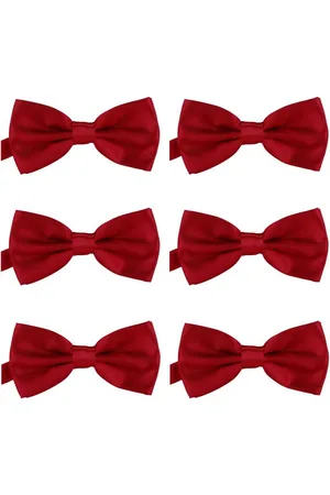 DonDon Fliege Schleifen 12 x 6 cm Junggesellenabschied (Packung, 6-St) bereits gebunden, verstellbar, Seidenlook, 6er-Set - Verkäufer: urban-styles
