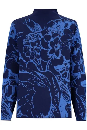 HAJO Strickpullover Pullover mit Blütenjacquard - Verkäufer: Mode