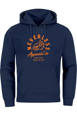 Neverless Hoodie Hoodie Herren Adler Print Aufdruck Eagle Motiv Schrift - Verkäufer: Akowi