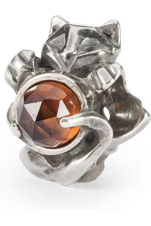 Trollbeads Bead Edle Pfötchen mit Hessonit Granat, TAGBE-00306 - Verkäufer: Germany