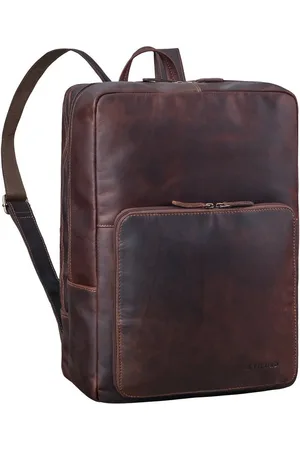 STILORD Notebookrucksack "Nicolo" XXL Business Rucksack Herren Leder Laptoprucksack 17 Zoll - Verkäufer: Leder