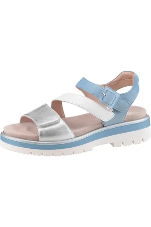 ARA MALAGA Plateausandaletten, Plateausandale, Klettschuh in bequemer Schuhweite G (weit)