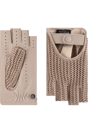 ROECKL Lederhandschuhe Sorrento Autofahrer Handschuhe Kurzfingerhandschuh mit Crochet - Verkäufer: