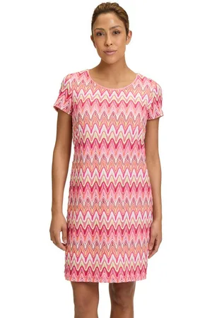 Betty Barclay Spitzenkleid Spitzenkleid mit Rundhalsausschnitt Muster
