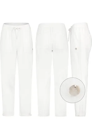 Eight2Nine Chinos Damen Leinen Hose Leinenhose Regular Freizeithose Sommer - Verkäufer: fashion-victim-style