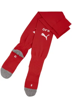PUMA Fußballstutzen Österreich Stutzen Team Stacked Logo EM 2024 Polyester - Verkäufer: 11teamsports
