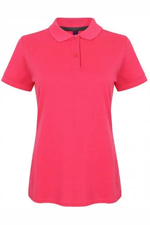 Henbury Poloshirt Damen Microfine-Piqué Polo Shirt / - Verkäufer: Rexlander