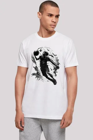 F4NT4STIC T-Shirt Basketball Spieler Print