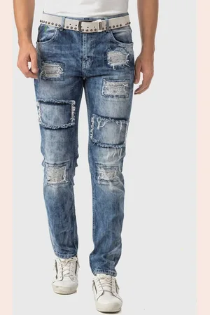 Cipo & Baxx 5-Pocket-Jeans Jeans im Used-Look