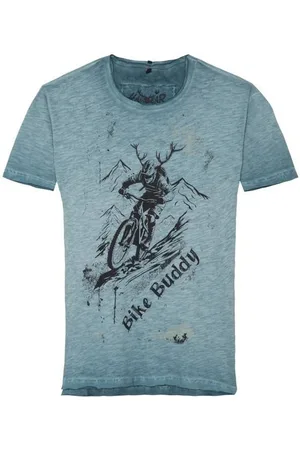 hangOwear T-Shirt Herren T-Shirt Fido - türkis - Verkäufer: Trachtendreams