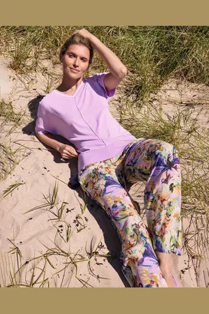 HAJO Stoffhose Hose Alloverprint - Verkäufer: Mode