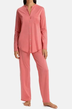 Hanro Pyjama Cotton Deluxe (Set, 2 tlg) Pyjama - Baumwolle - Atmungsaktiv - Verkäufer: simply4you