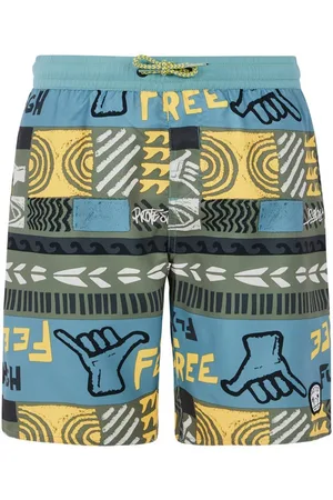 Protest Badeshorts PRTRonald JR beachshort ARCTICGREEN - Verkäufer: Intersport Reill